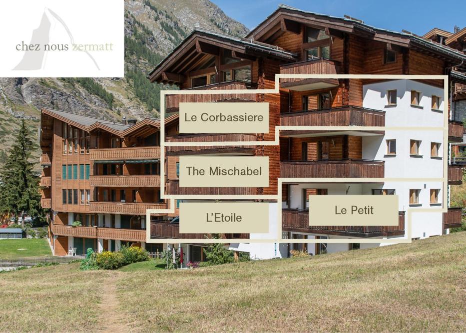Апартаменты Chez Nous Церматт Экстерьер фото